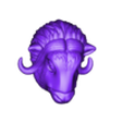 Toonzfactory Flexi MuskOx Head STL.stl Flexi Moschusochse