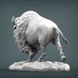 bison4.jpg Bison 3D print model