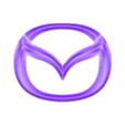 Mazda_Logo(Half).STL Mazda Logo