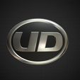 1.jpg logotipo de la ud modelo de impresión en 3d