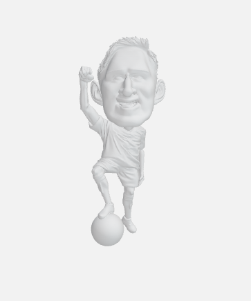 👤 Frank Lampard - Figura de desenho animado・Arquivo OBJ para
