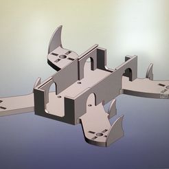IMG_5162.JPG Free STL file FPV Racing Quadcopter Extreme Design - By 3DEX・3D printing template to download