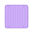 CE3E3V2_Cube No 7.stl AMMO RELOADING TRAY - SMALL/COMPACT - VARIOUS CALIBERS - 50 HOLE