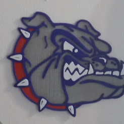 Bulldog3.png Fichier STL Fichier du logo Bulldog・Design imprimable en 3D à télécharger