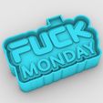 fuck-monday_2.jpg fuck monday - freshie mold - silicone mold box