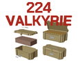 COL_14_224val_50a.png AMMO BOX 224 Valkyrie AMMUNITION STORAGE 224 CRATE ORGANIZER