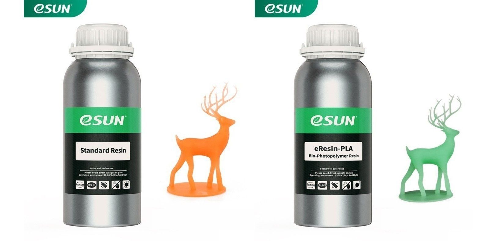 Concurso de impresión 3D con eSun - animales impresos en 3D