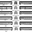 COMPENDIO-COCHES.jpg PRR CONGO Train D85AD Обеденный вагон 1952 г.