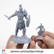 PATREON-warF.jpg Human Warrior STL 32mm and 75mm pre-supported