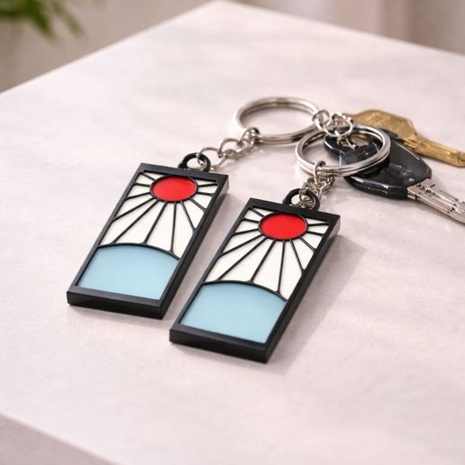 Tanjiro Earrings Pendant – Demon Slayer