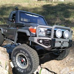 IMG_20161228_143045.jpg STL-Datei custom bullbar to suit killerbody LC70 landcruiser body etc・Design für 3D-Drucker zum herunterladen
