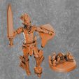Aztec Warrior 3 (come at me no cloak).jpg Aztec warriors and bard miniatures