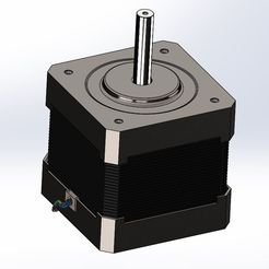 NEMA17e.jpg STL-Datei NEMA 17 kostenlos・3D-druckbare Vorlage zum herunterladen