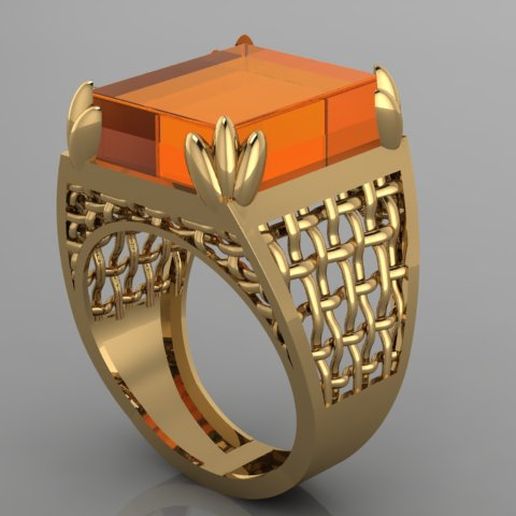 Signet Ring 3D model