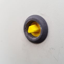 222a8eeebd76774dbb209a13180dc370_display_large.jpg Free STL file Triangle electric cabinet lock core shaft replacement・Model to download and 3D print