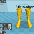 3D-printable-model.jpg Download OBJ file Boots 5 • 3D printing template, tex123