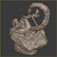 0.png STL file Samus Aran vs. Spine Crawler・3D printable model to download