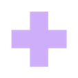 cross.stl MILWAUKEE PACKOUT CUSTOM LATCH - First Aid, Medical cross symbol
