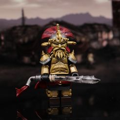 IMG_3989.jpg Fallout New Vegas Roman Faction Legate for Minifigure