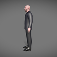 4.png Cartoon Character - Bald Man in Suit