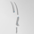 Screenshot-2022-04-16-154327.png Elden Ring Blade of Calling Digital 3D Model - File Divided for Facilitated 3D Printing - Elden Ring Cosplay - Elden Ring knife