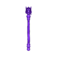 1.obj Dragon-Head Magic Staff