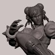 4.JPG Street Fighter Chun Li - 3D Printing Model Diorama