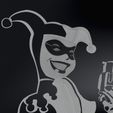 HQ_FL_Wireframe_.jpg Harley Quinn Classic Flat Logo