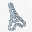 torre_eiffel.PNG Cookie Cutter Tower Eiffel Cookie Cutter Tower