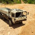 ahead-RC-Cat-1-TRX6-flatbed-10.jpg Crawler Cat 1 6x6 Sideboard Flatbed - 1/10 RC body attachment