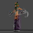09.png 3d Sculpted Furry Female Model Made in Blender 3d