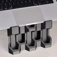 HexaHive-Stand-for-MacBook-Pro-143.jpg HexaHive Stand for MacBook Pro 14/16 - Hexagonal Laptop Stand