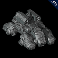 10.png 戦車と砲塔 – 3Dプリント用セット