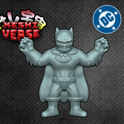 Batman2.png Archivo STL gratis Keshiverso - Batman・Plan para descargar y imprimir en 3D