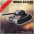 3.jpg T-34-85 M1943 (version réduite) - Armée soviétique WW2 Second Monde Front de l'Est Ostfront RPG Mini Hobby