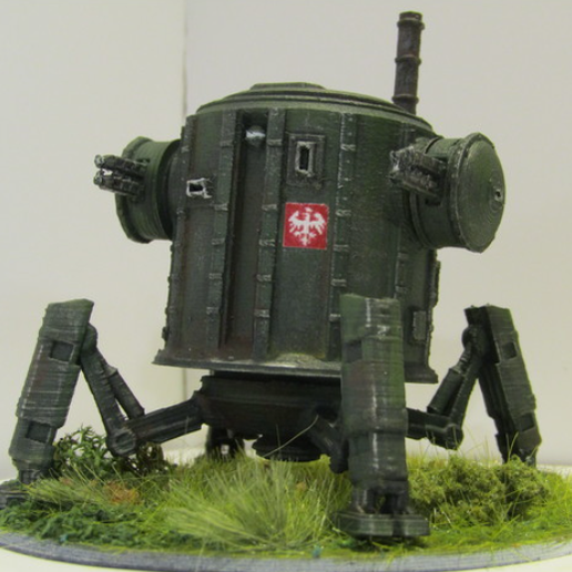 🤖 Four Legged Mech・ STL File for 3D printing・Cults