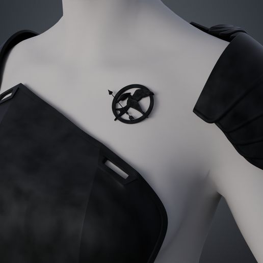 🔫 Mockingjay Armor - Hunger Games・ 3D File for 3D printing・Cults