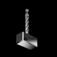 silver-4.png Sledgehammer hammer pendant 3D print model