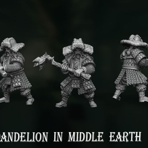 Bofur.jpg ROYAL GUARD OF LOVELY MOUNTAIN 03 the steadfast (Olog Rider)