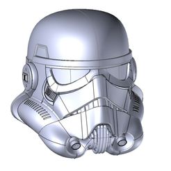 3d.jpg STL file Ball hitch cover - Storm Trooper・Model to download and 3D print, CTE