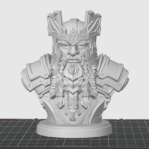 Dwarven King Bust