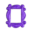Frame_Lower_poly.stl Download STL file FRIENDS - Peephole Frame • 3D printing model, Joaco3D