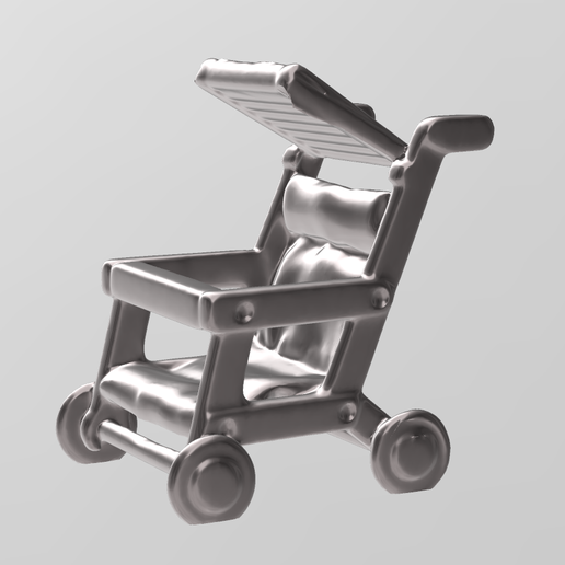 stroller - 3D model önizlemesi