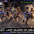 KislavianGuards_BoxArt.png Space Opera - Lady Guard of Kislavia (Modular Heroic Scale Squad)