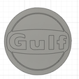 Gulf-2.png 1/18 Embleme Gulf / Gulf emblem diecast