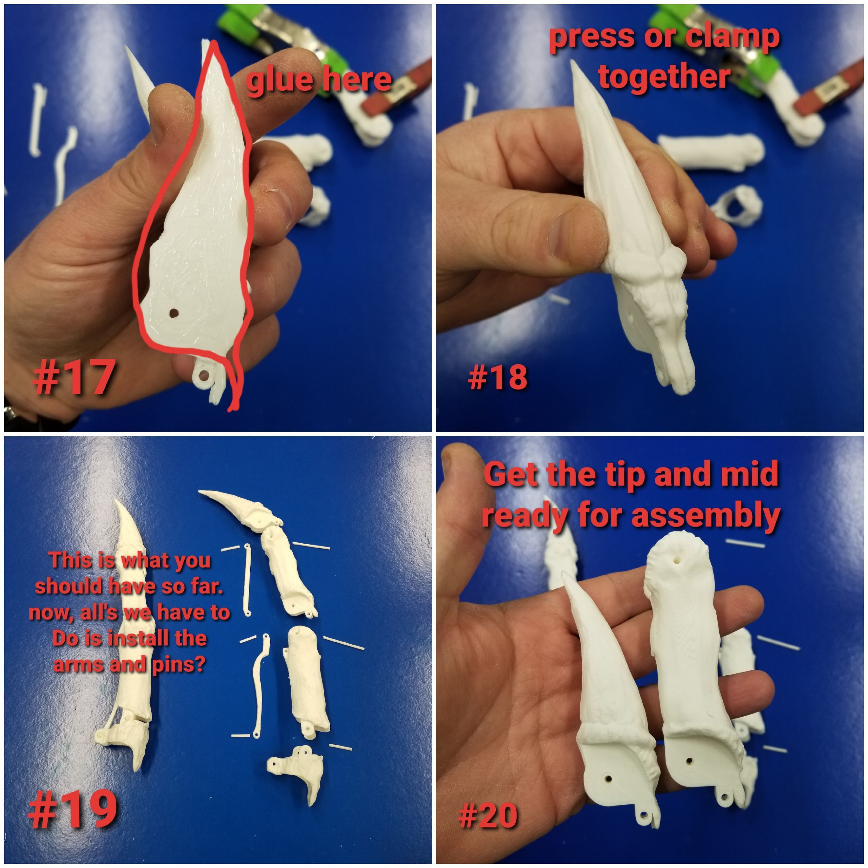 20200214_172746.jpg Файл STL Обновленный костяной палец・Модель для загрузки и печати в формате 3D, LittleTup