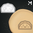 Kawaiitaco.png Cookie Cutters - Cute Food