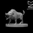 Boar_updated_ad.JPG Misc. Creatures for Tabletop Gaming Collection