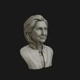 13.jpg Hillary Clinton 3D printable model