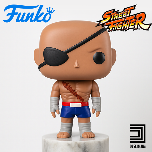 🦸‍♂️ BUNDLE KIT 3x GUILE STREET FIGHTER FUNKO POP TOYART